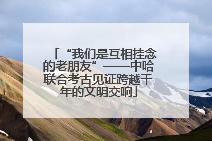“我们是互相挂念的老朋友”——中哈联合考古见证跨越千年的文明交响