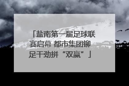 盐南第一届足球联赛启幕 都市集团铆足干劲拼“双赢”