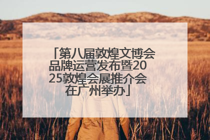 第八届敦煌文博会品牌运营发布暨2025敦煌会展推介会在广州举办