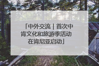 中外交流｜首次中肯文化和旅游季活动在肯尼亚启动