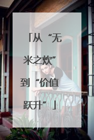 从“无米之炊”到“价值跃升”