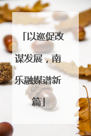 以巡促改谋发展，南乐融媒谱新篇