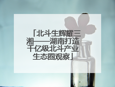 北斗生辉耀三湘——湖南打造千亿级北斗产业生态圈观察