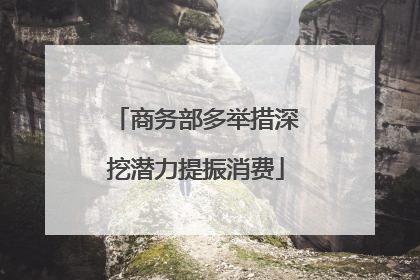 商务部多举措深挖潜力提振消费