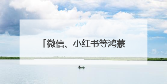 微信、小红书等鸿蒙应用高频更新，华为Pura 80系列到手即解锁全新体验！