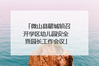 微山县驩城镇召开学区幼儿园安全暨园长工作会议