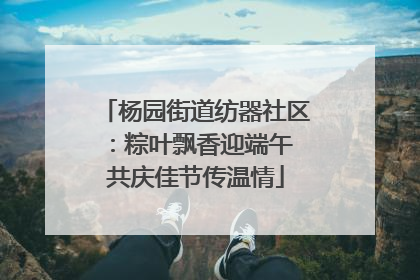 杨园街道纺器社区：粽叶飘香迎端午 共庆佳节传温情