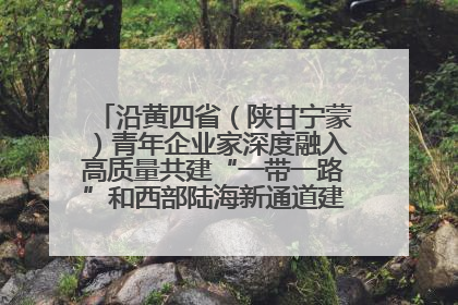 沿黄四省（陕甘宁蒙）青年企业家深度融入高质量共建“一带一路”和西部陆海新通道建设战略合作交流会在甘肃兰州召开