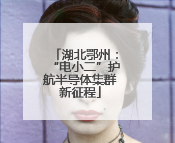 湖北鄂州：“电小二”护航半导体集群新征程