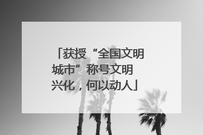 获授“全国文明城市”称号文明 兴化，何以动人