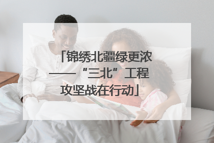 锦绣北疆绿更浓——“三北”工程攻坚战在行动