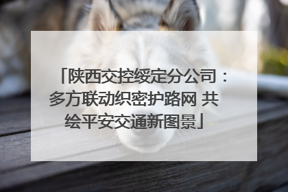 陕西交控绥定分公司：多方联动织密护路网 共绘平安交通新图景