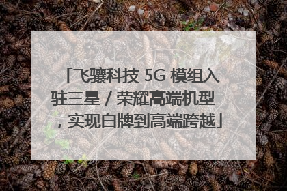 飞骧科技 5G 模组入驻三星 / 荣耀高端机型，实现白牌到高端跨越