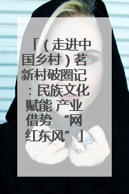 （走进中国乡村）茗新村破圈记：民族文化赋能 产业借势 “网红东风”