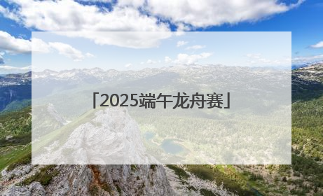2025端午龙舟赛
